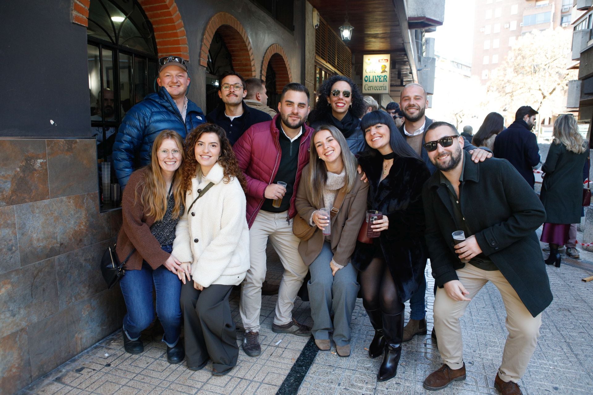 Las calles de Cáceres se llenan con las cañas de Nochebuena