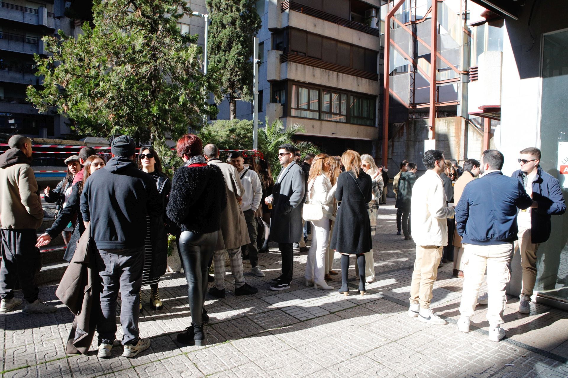 Las calles de Cáceres se llenan con las cañas de Nochebuena