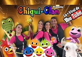 Llega a Jerez el espectáculo infantil 'Chiqui-Clan'