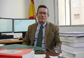Emilio Serrano, magistrado de la Audiencia de Badajoz.
