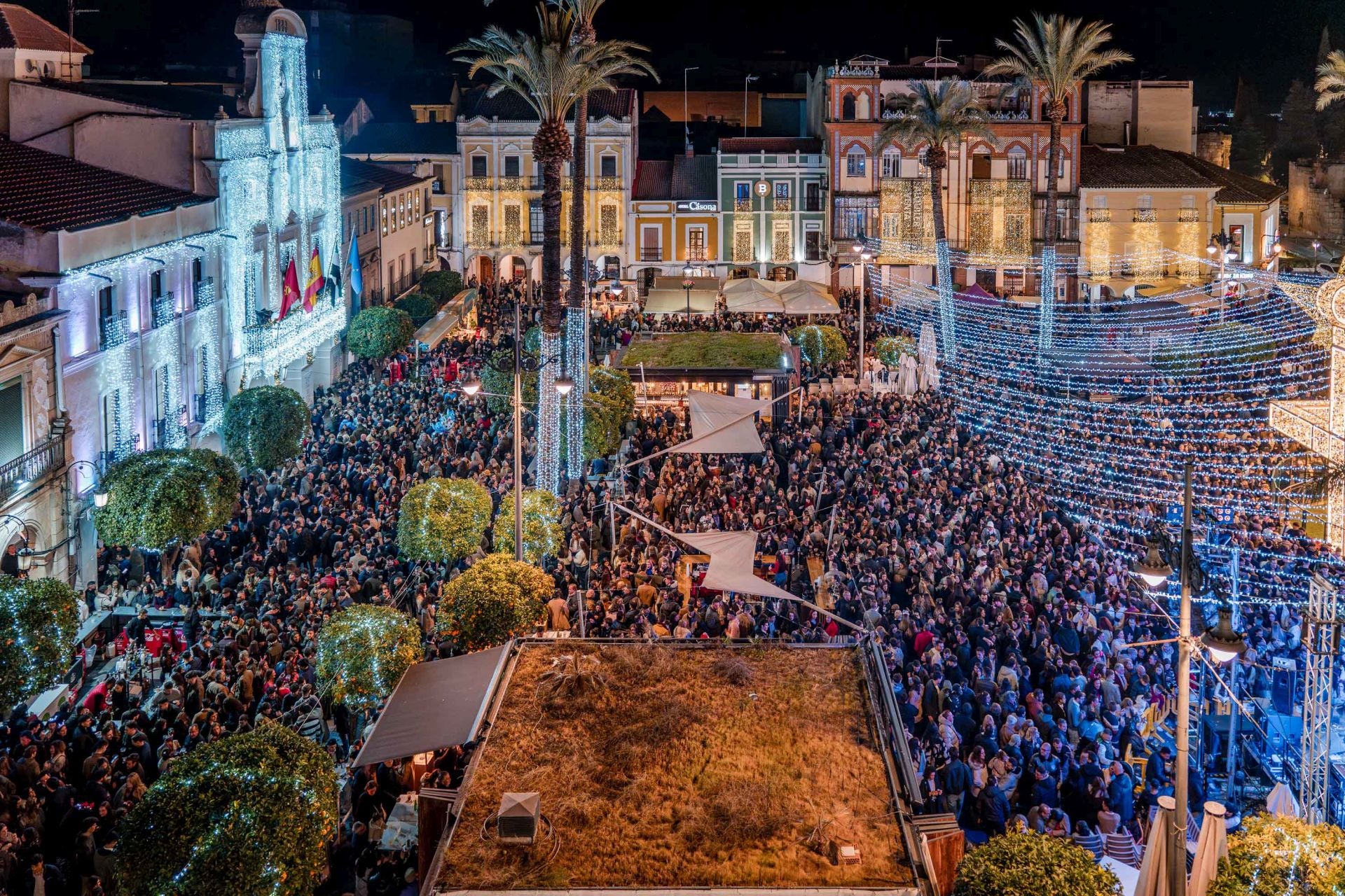 Lleno en la Fiesta Preuvas de Mérida