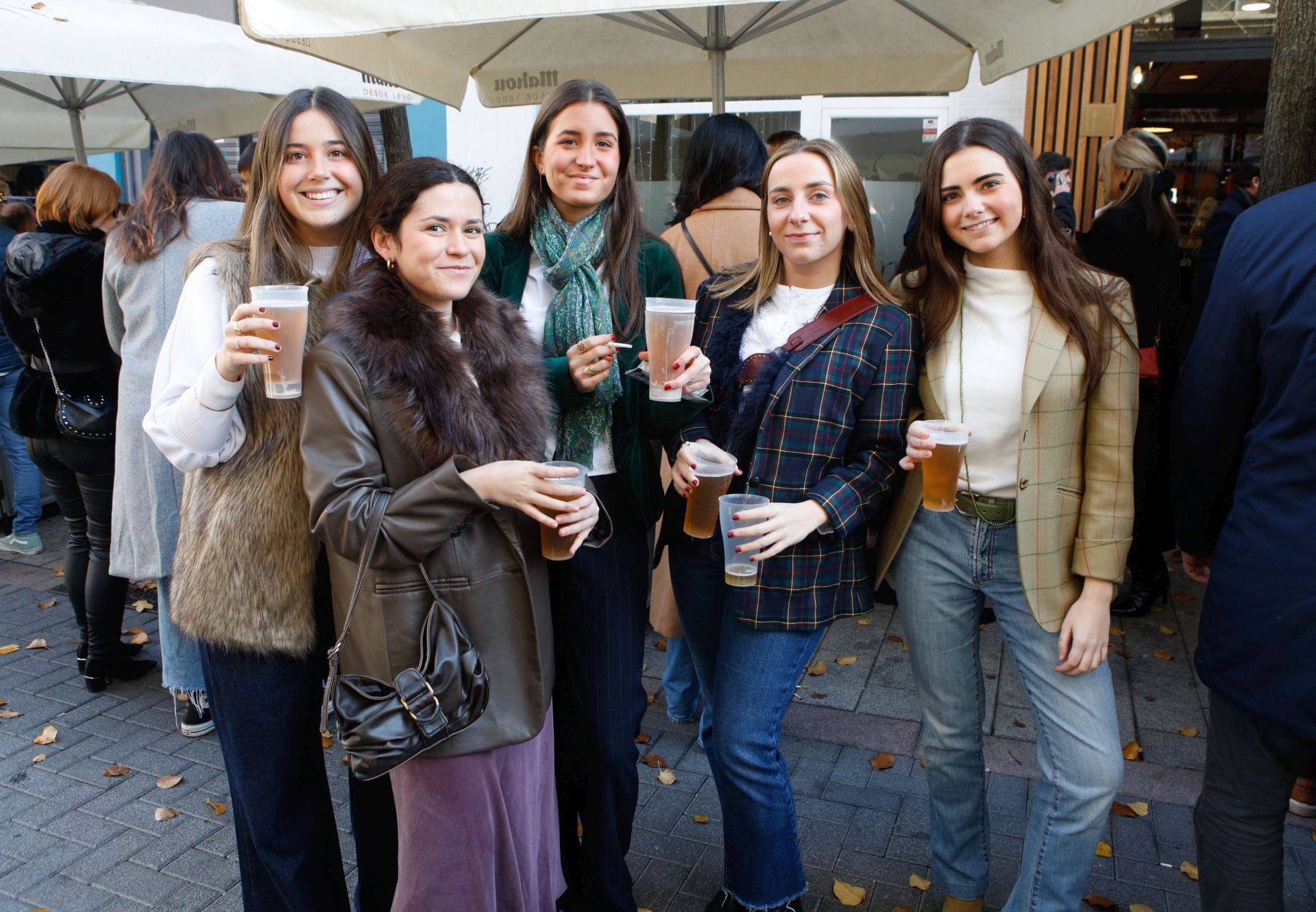 Mucho ambiente en las cañas de la &#039;Tardevieja&#039; de Cáceres