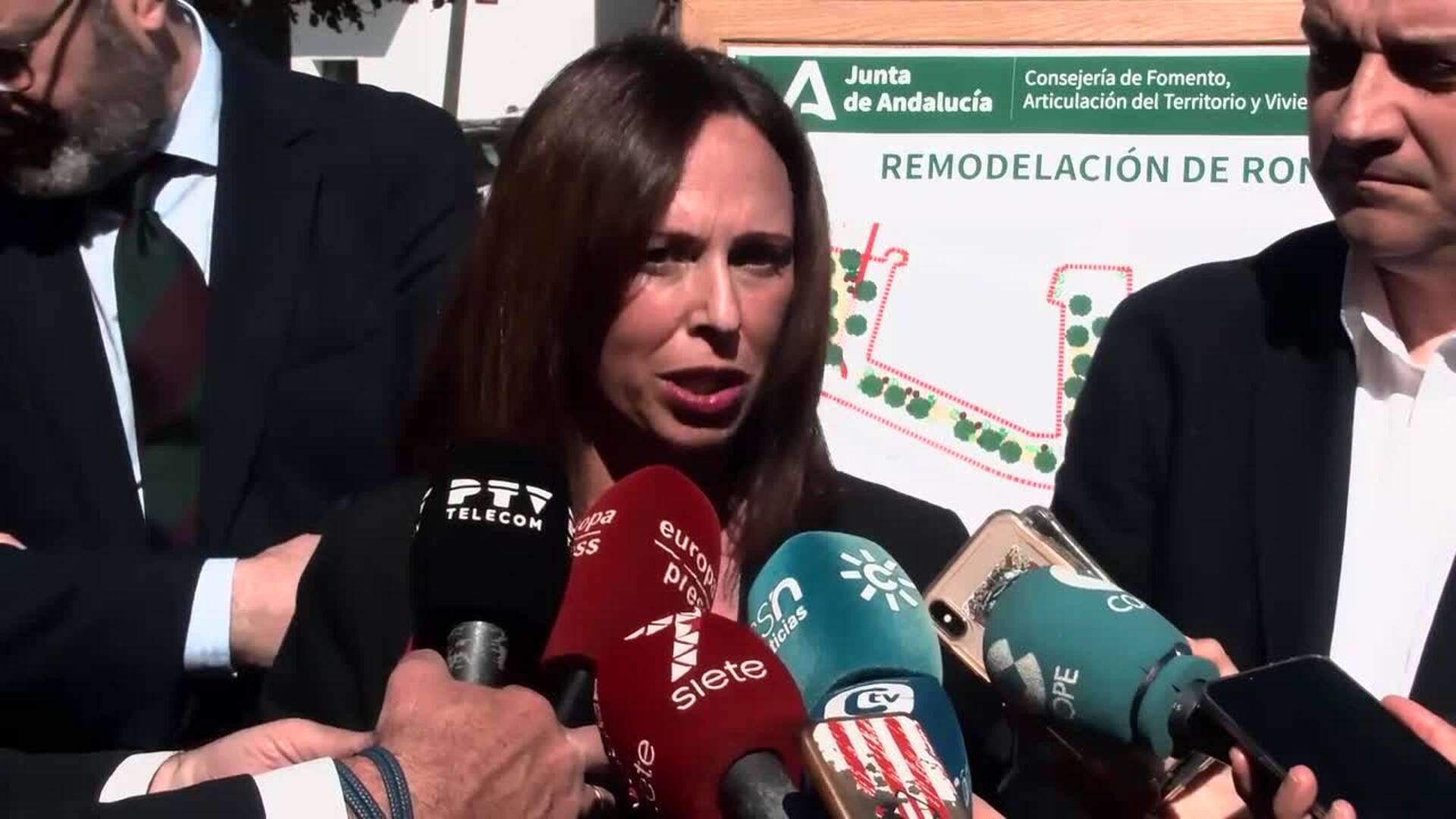 Díaz espera que las obras de la Ronda Norte de Córdoba empiecen "cuanto antes"