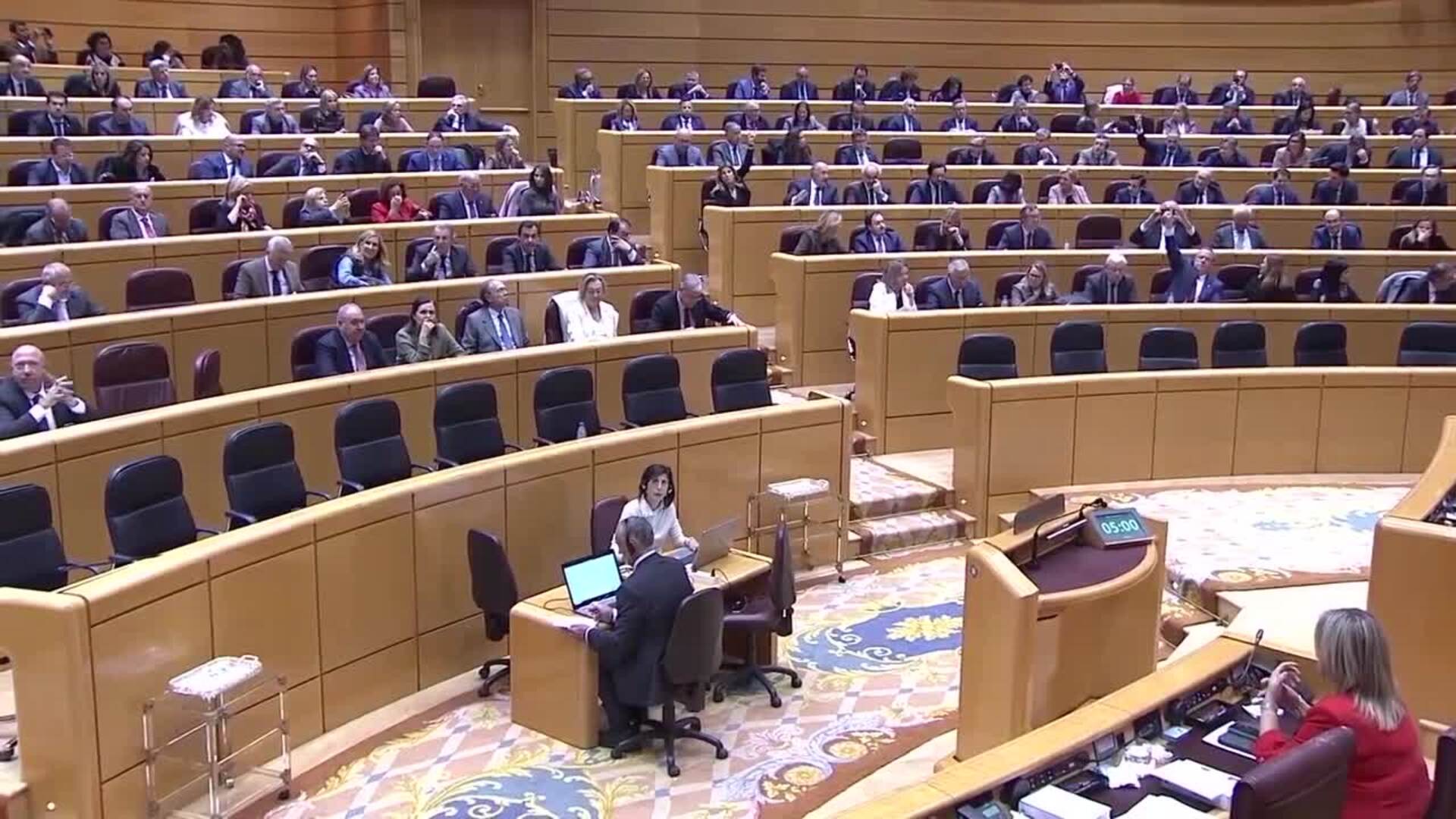 El Senado aprueba remitir al Congreso una reforma de la Ley de Costas con el rechazo del PSOE