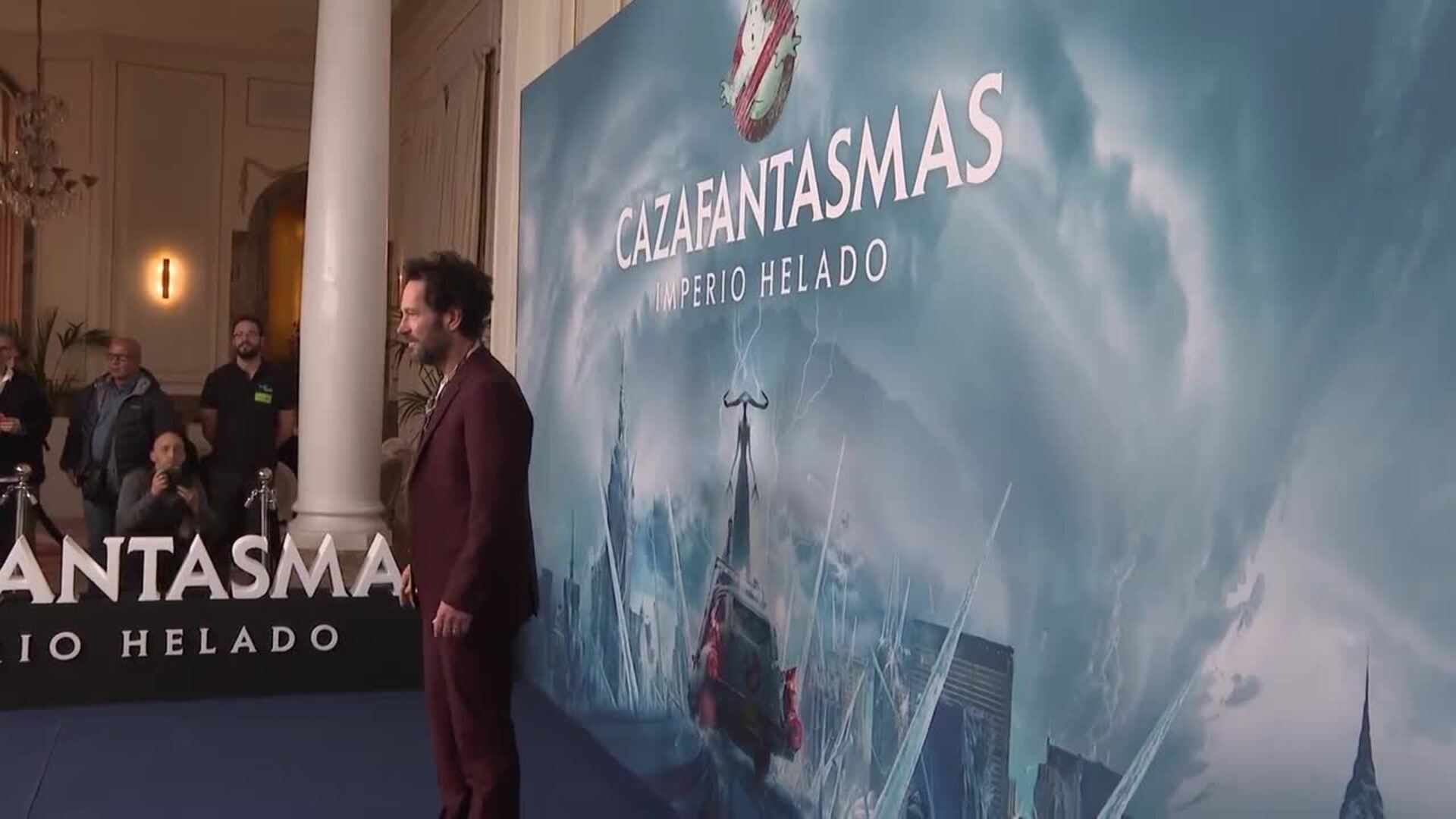 El glamour de Hollywood llega a Madrid con el estreno de lo nuevo de la saga 'Cazafantasmas'
