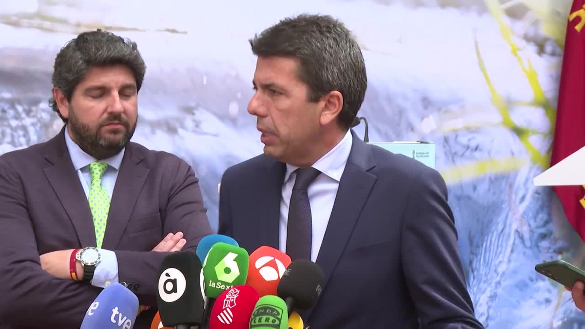 Mazón expresa su "temor" ante la propuesta de fiscalidad de Aragonès