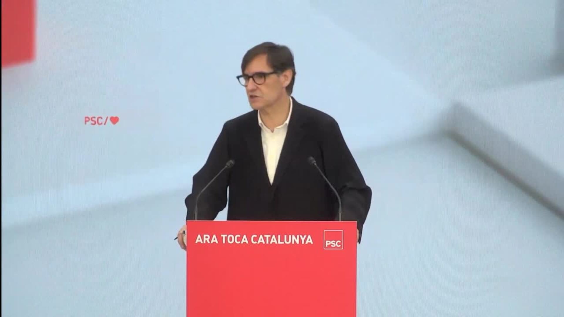 Illa (PSC) asegura que priorizará los servicios públicos si preside la Generalitat