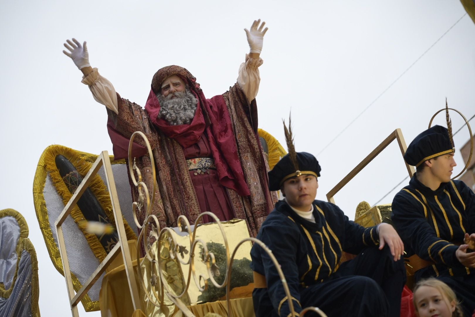 Fotos | Así ha vivido Badajoz la visita de Los Reyes Magos (II)