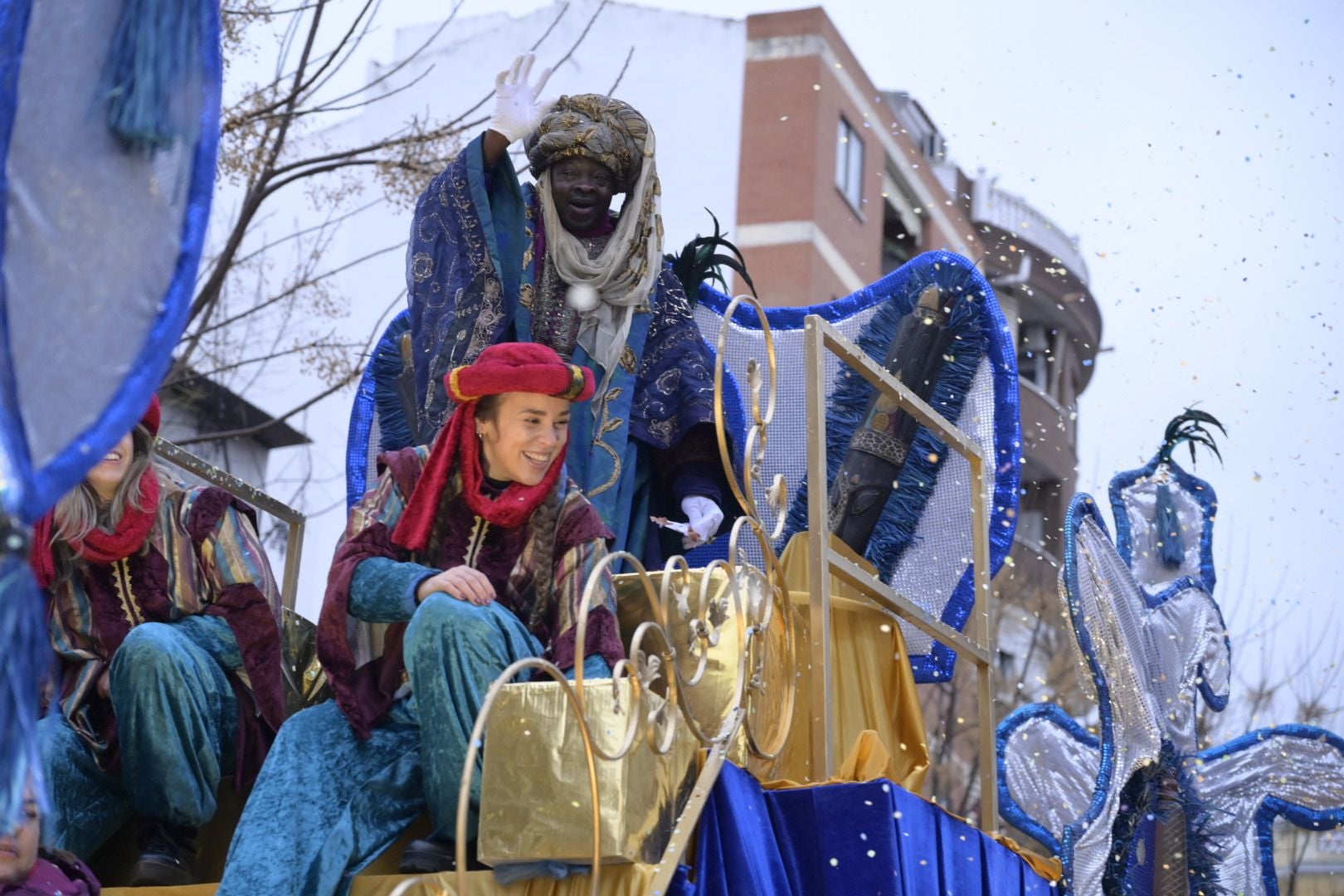 Fotos | Así ha vivido Badajoz la visita de Los Reyes Magos (II)