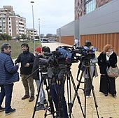 La expectación rodea los juzgados de Badajoz por el caso Azagra