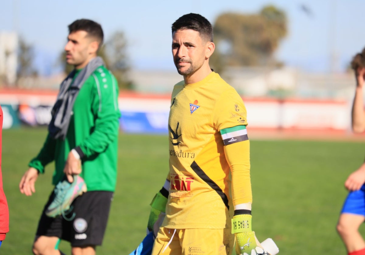 Sebas Gil, tras la derrota de este domingo contra el Torremolinos.