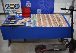 Dos detenidos por repartir droga en patinete eléctrico en Plasencia