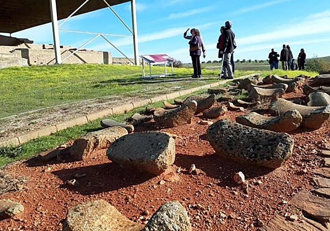 Yacimiento de La Mata, en Campanario.