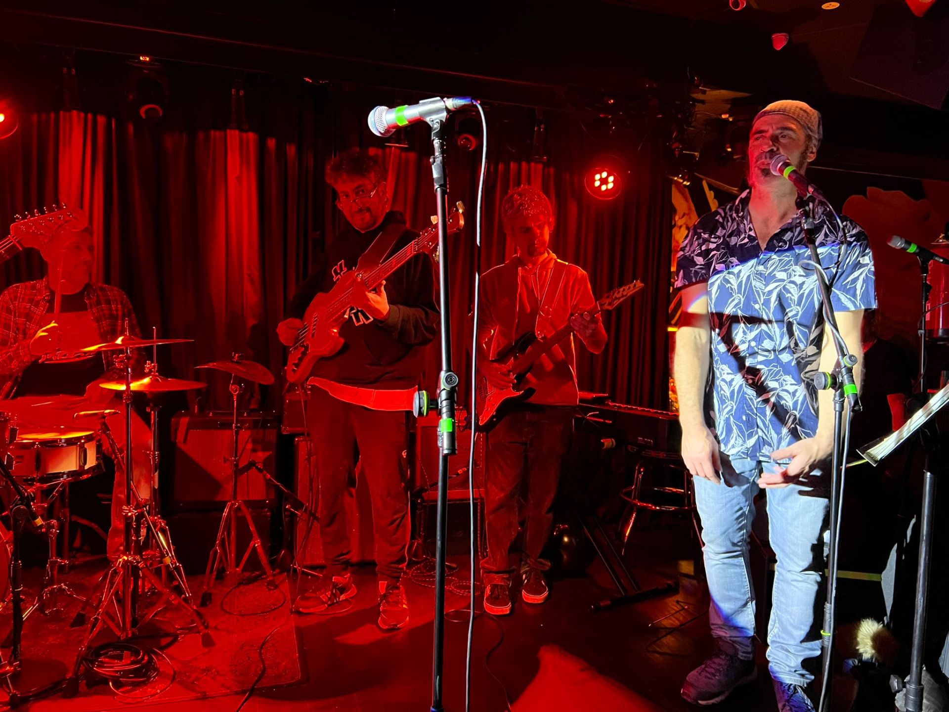 Jam session el pasado jueves en la sala Boogaloo.