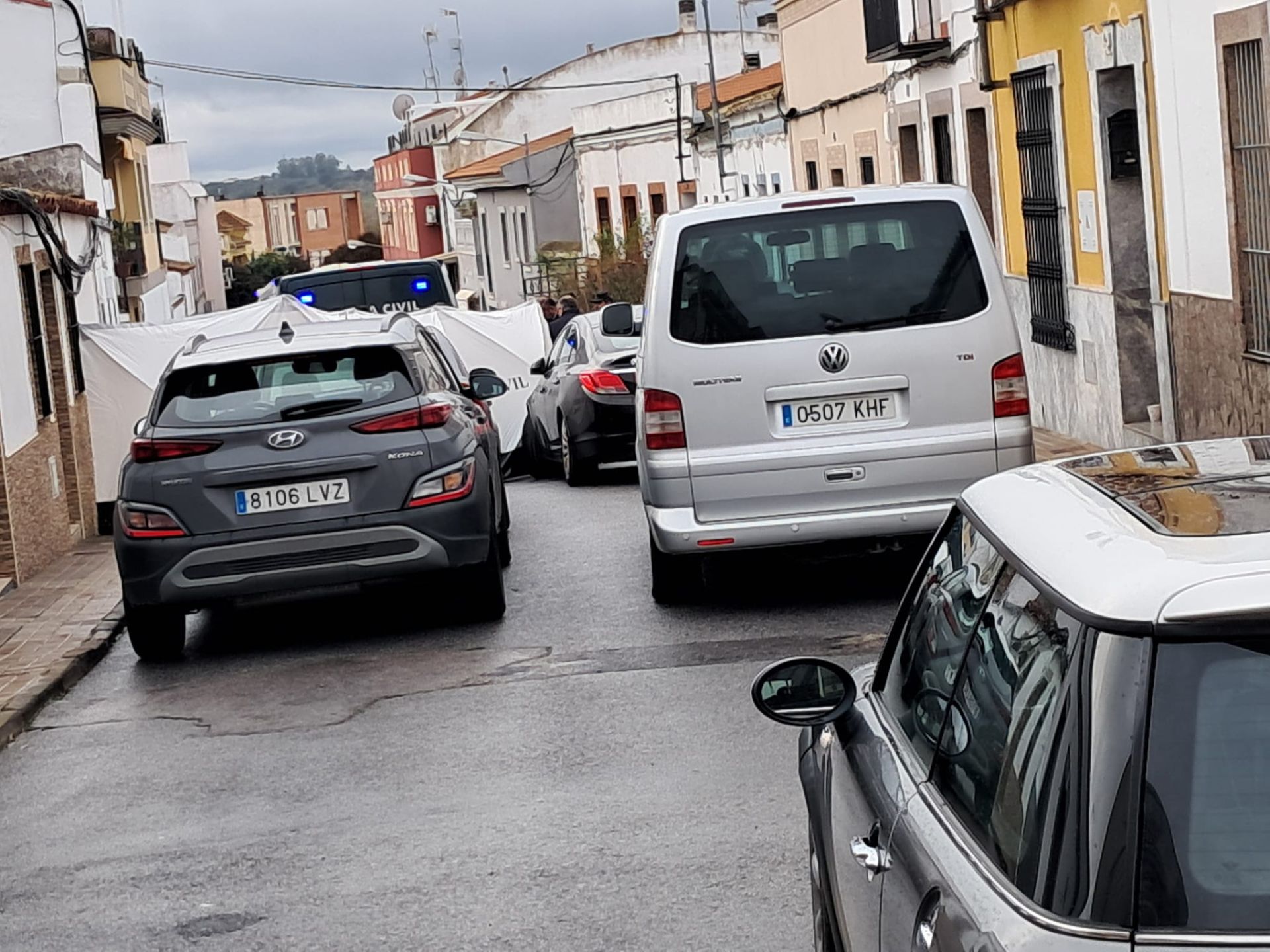 Así se reconstruye el apuñalamiento mortal de un hombre en Zafra