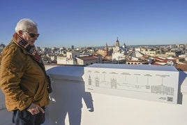 Vistas desde la terraza de la Fundación CB, en Montesinos 22.