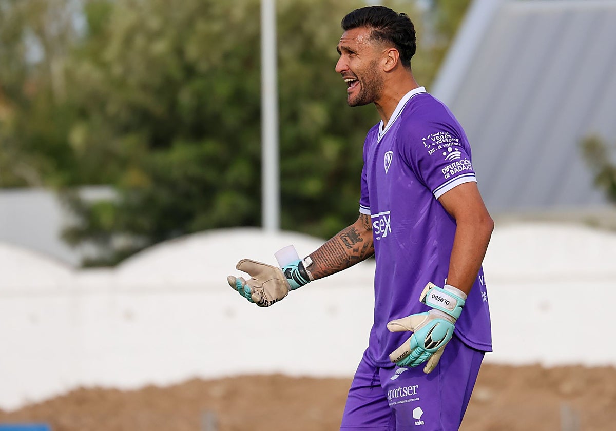 Javier Olmedo, portero del Villanovense.