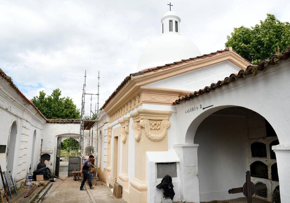 Imagen de archivo del cementerio de Plasencia.