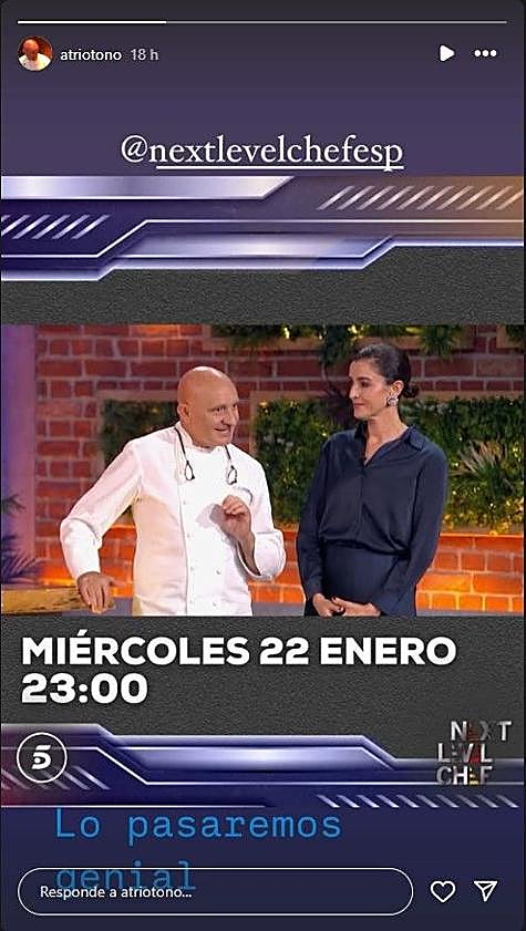 Imagen principal - 'Lo pasaremos genial', ha señalado el chef extremeño en su historia.