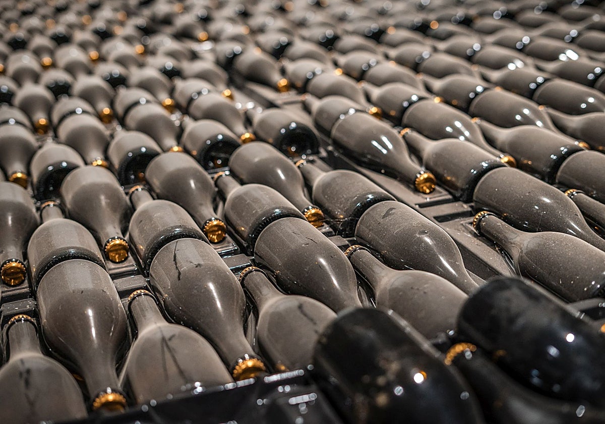 Cava de Almendralejo. Hasta ahora los espumosos españoles, muy demandandos en EE. UU., no pagan arancel.