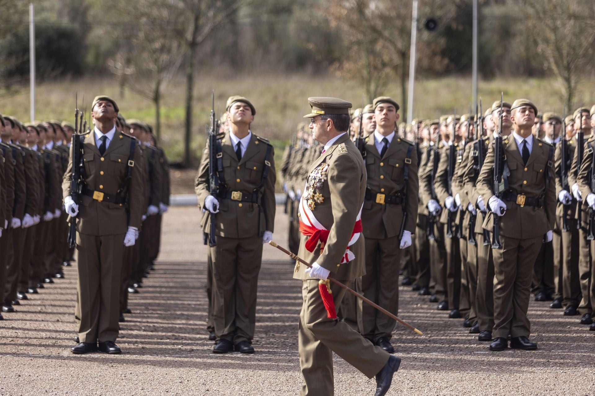 Fotos | Búscate en la jura de bandera en el Cefot de Cáceres