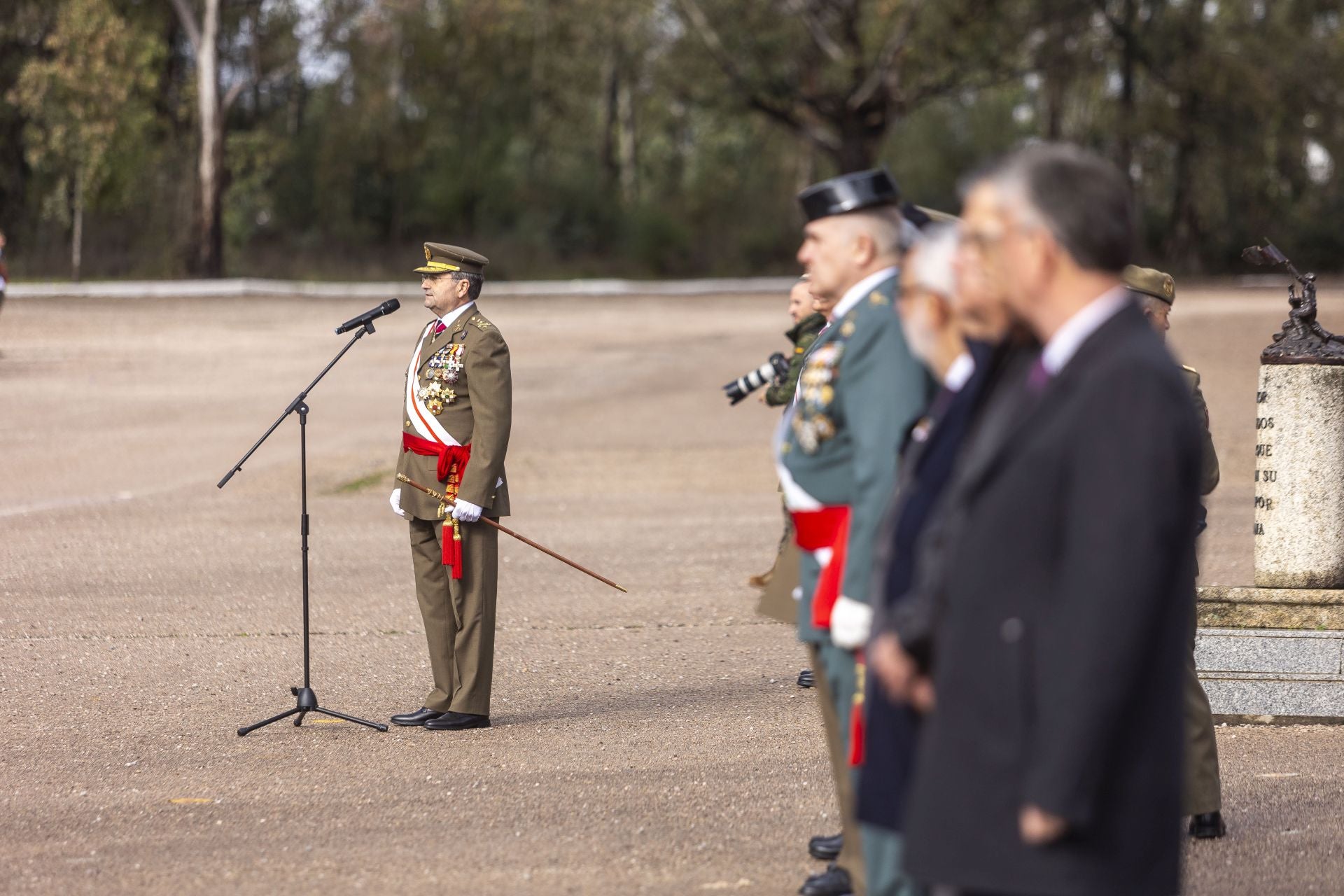 Fotos | Búscate en la jura de bandera en el Cefot de Cáceres