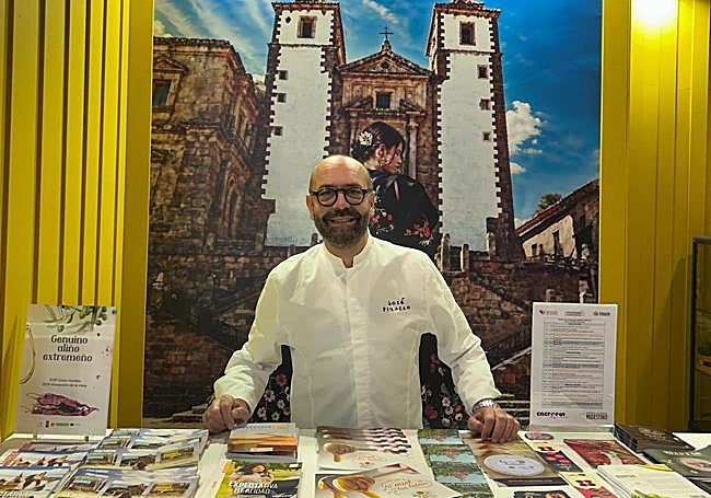 El embajador de la cocina española en Reino Unido estuvo en el espacio extremeño en Madrid Fusion.