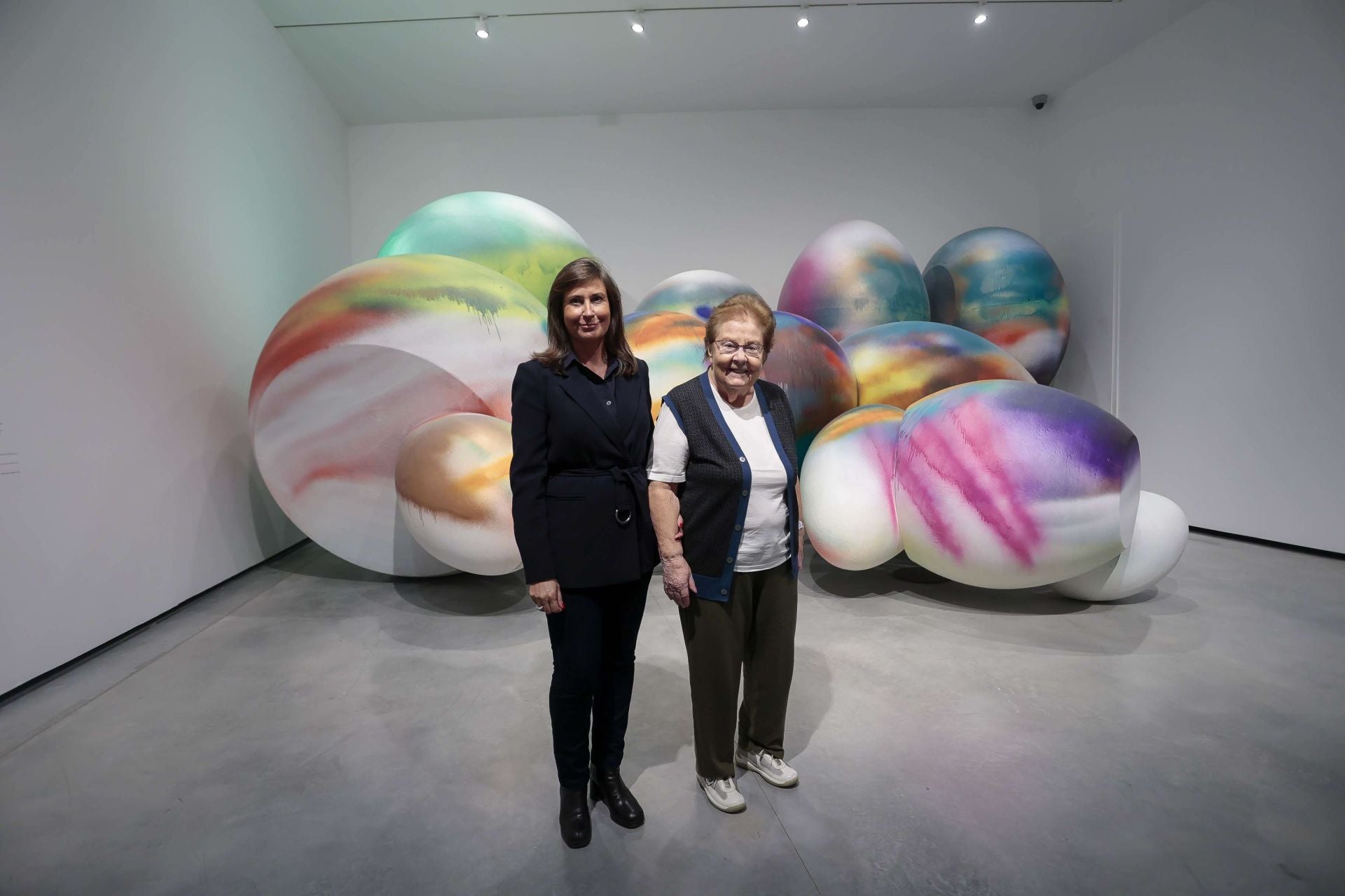 Con la directora del Museo en 2023