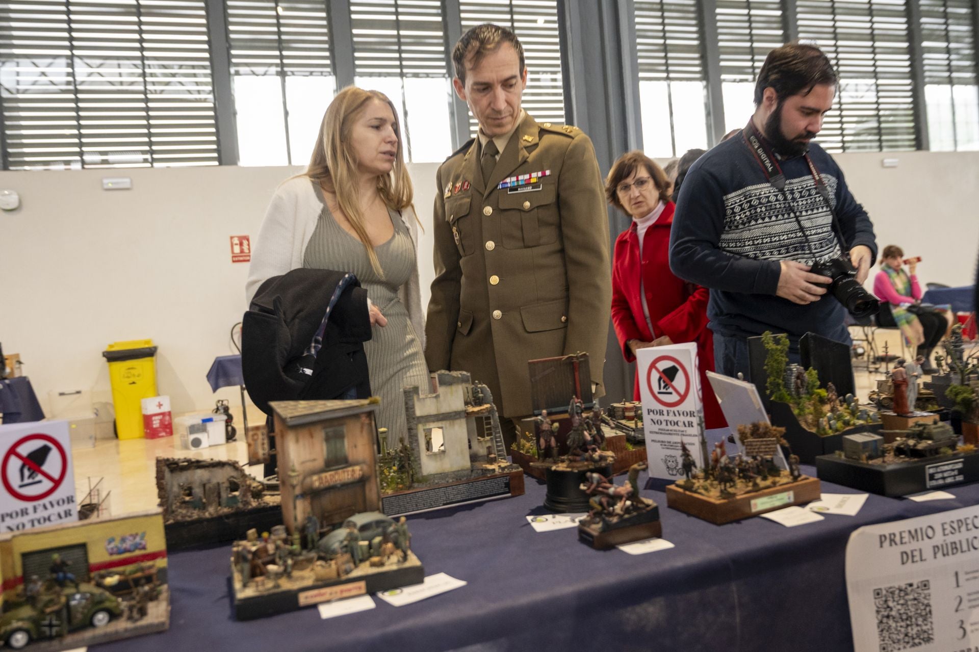 600 maquetas de todo el mundo se exponen en el concurso de modelismo de Badajoz