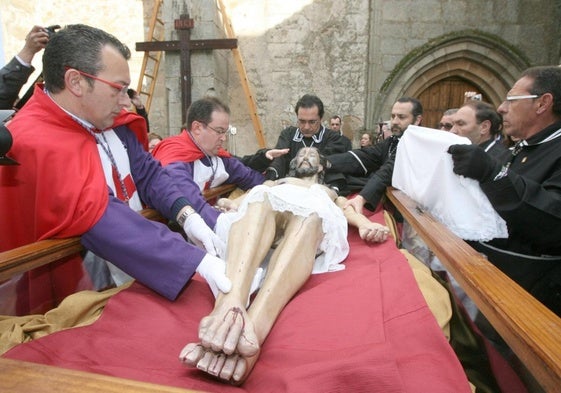 Imagen de archivo de la ceremonia del Descendimiento.