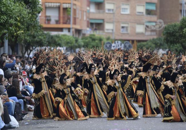 Comparsa Caribe, vigente ganadora del Carnaval de Badajoz.