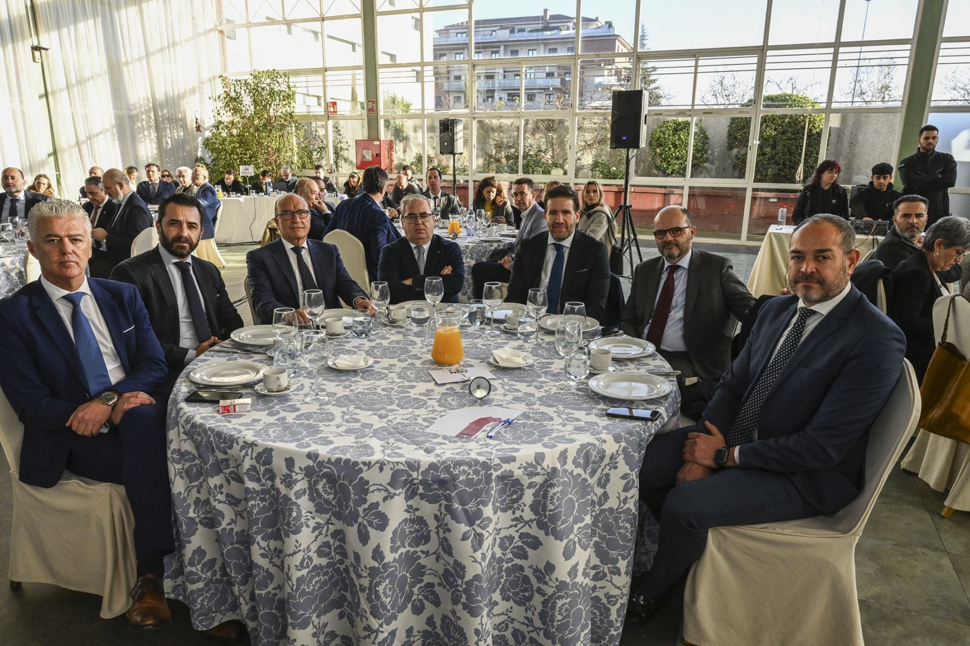 Manuel Parra, César Corcho, Julio Morales, Fernando Mena, Roberto Ledesma, Justiniano Cortés y Francisco Ramírez.