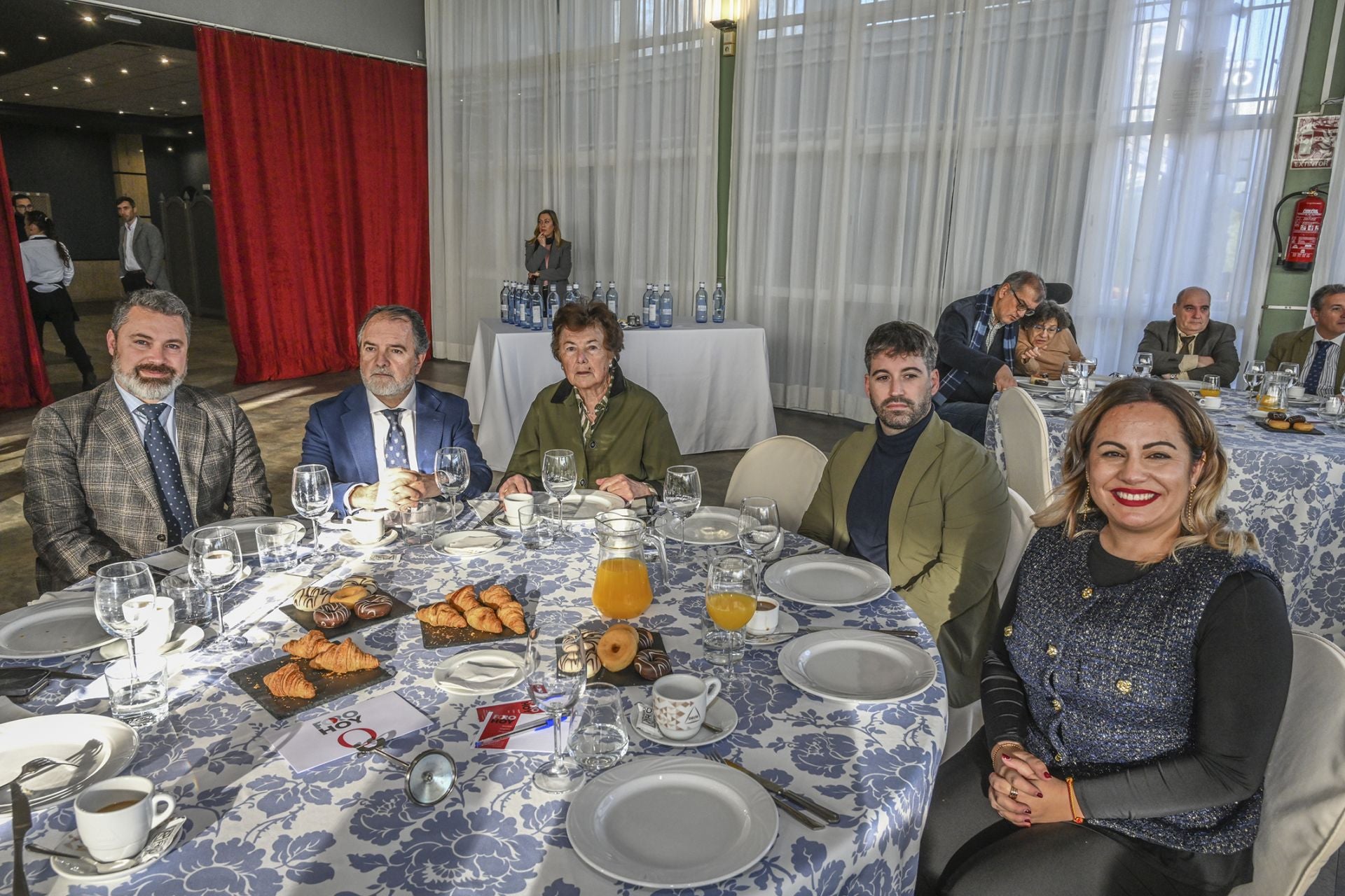 Antonio Jesús Navarro, Jorge Ramos, Soledad López- Lago, José Vicente Morán y Marta Jordá.