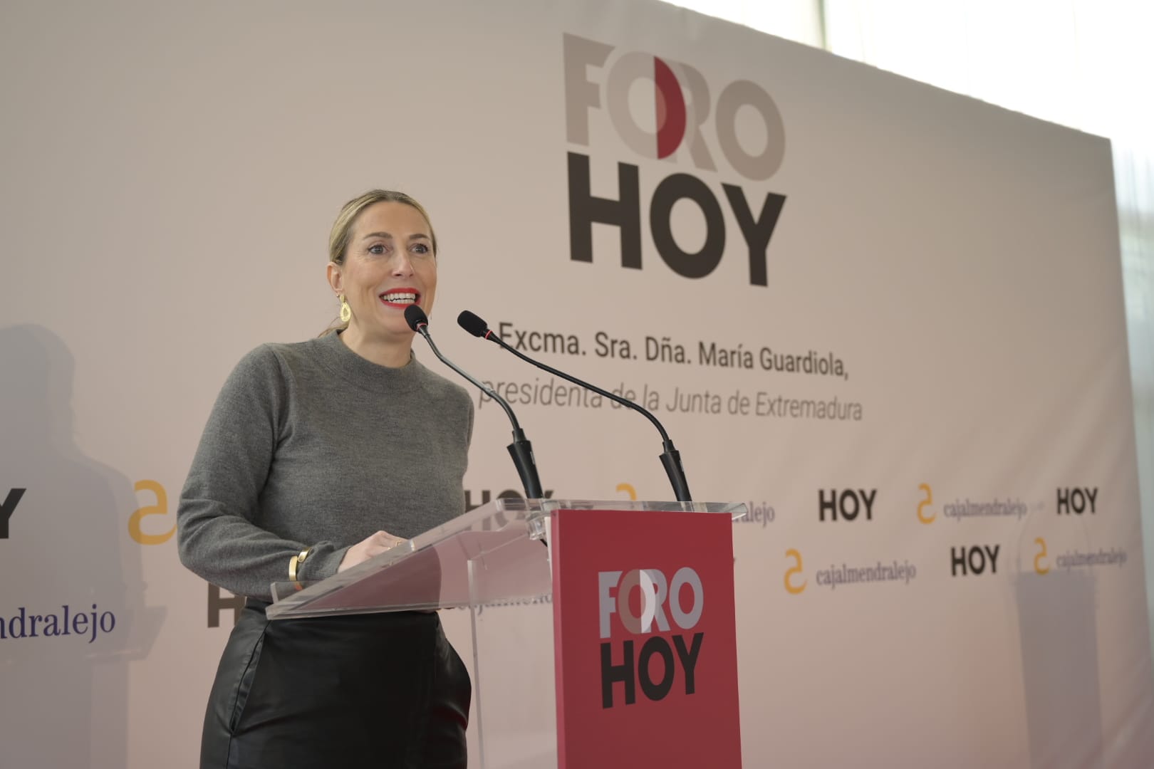 El Foro HOY con María Guardiola, en imágenes