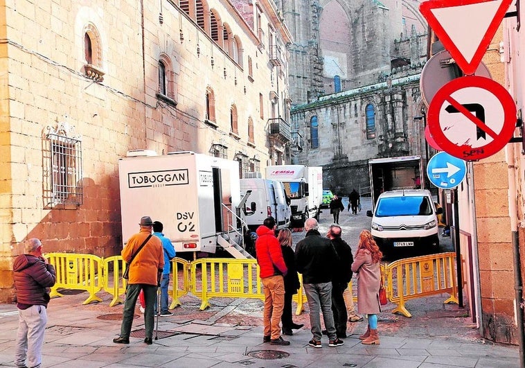 MasterChef bunkeriza la plaza de la Catedral de Plasencia