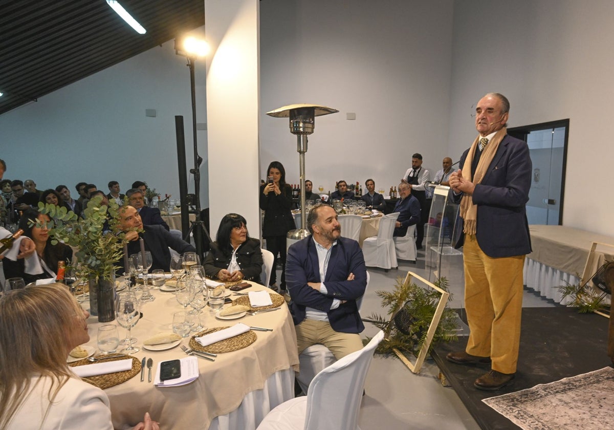 Mario Conde durante el evento celebrado este viernes en el Nuevo Vivero.