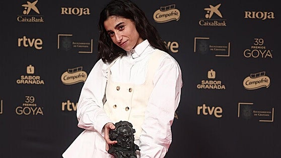 El Goya premia a la pacense que soñó con ser actriz
