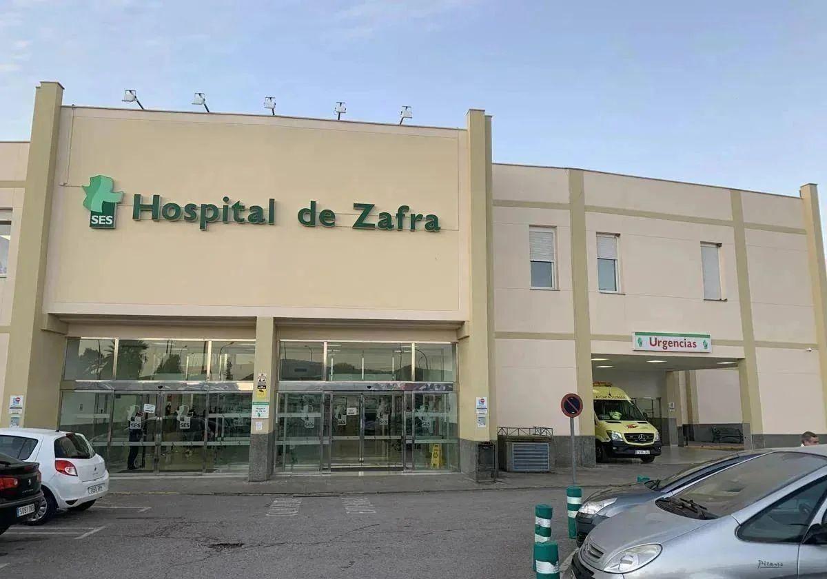 Herido grave un motorista tras chocar contra un coche en Zafra