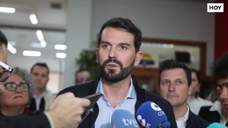 Álvaro Sánchez Cotrina, único candidato a liderar el PSOE de Cáceres