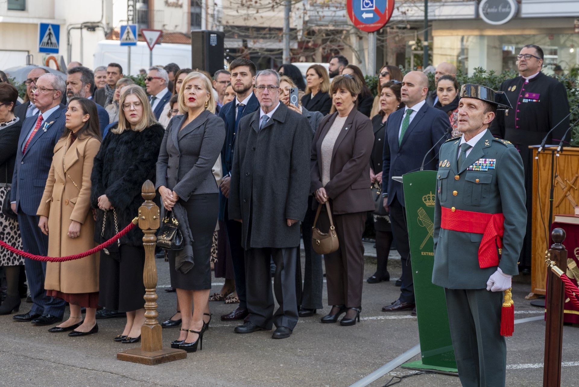 Toma de posesión de José Manuel Santiago Marín al frente de la Guardia Civil en Extremadura