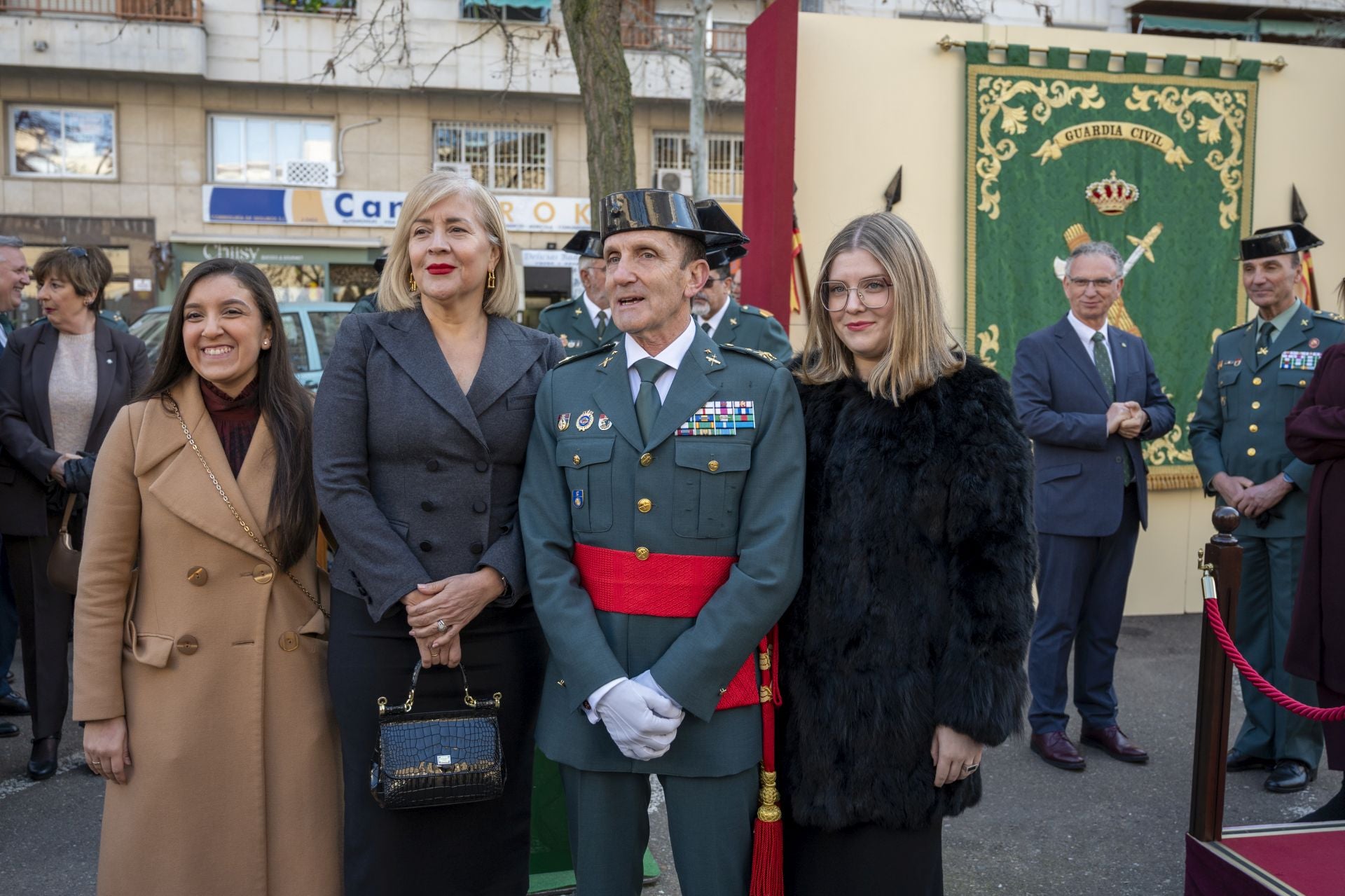 Toma de posesión de José Manuel Santiago Marín al frente de la Guardia Civil en Extremadura