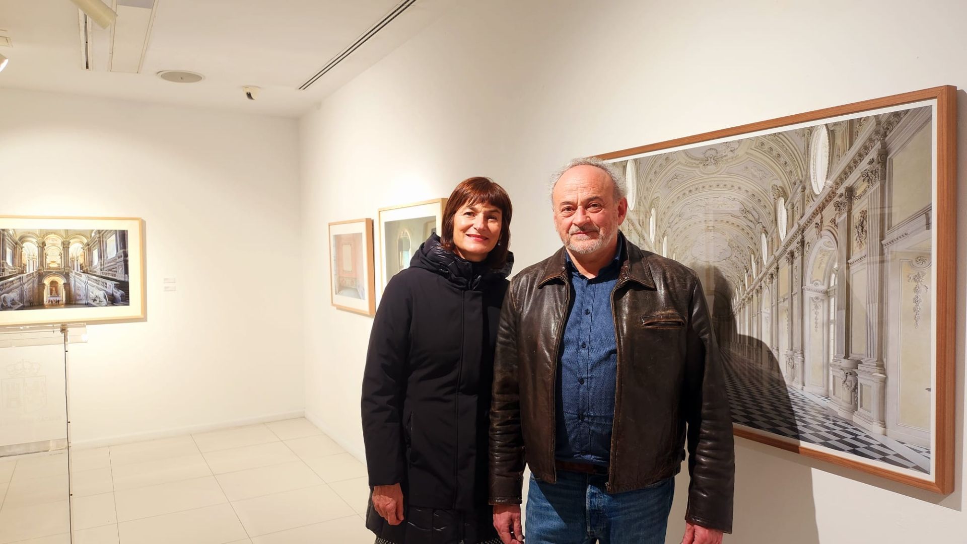 Inauguración de 'El Poso del tiempo' en la sala El Brocense de la calle San Antón.