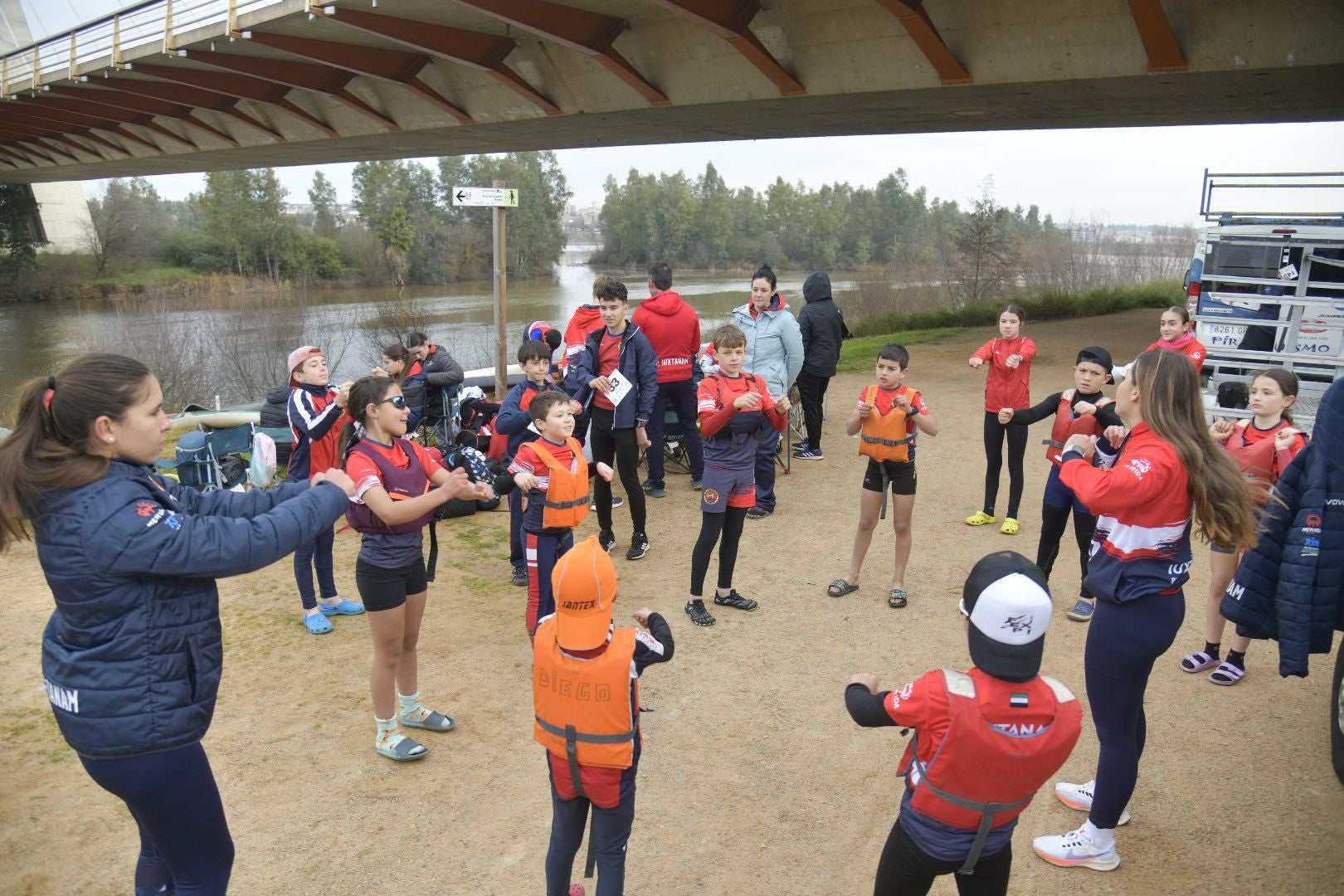 Fotos | La primera regata de piragüismo del circuito de los Judex de 2025 en el Guadiana