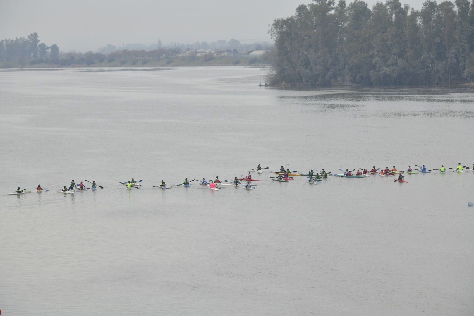 Fotos | La primera regata de piragüismo del circuito de los Judex de 2025 en el Guadiana