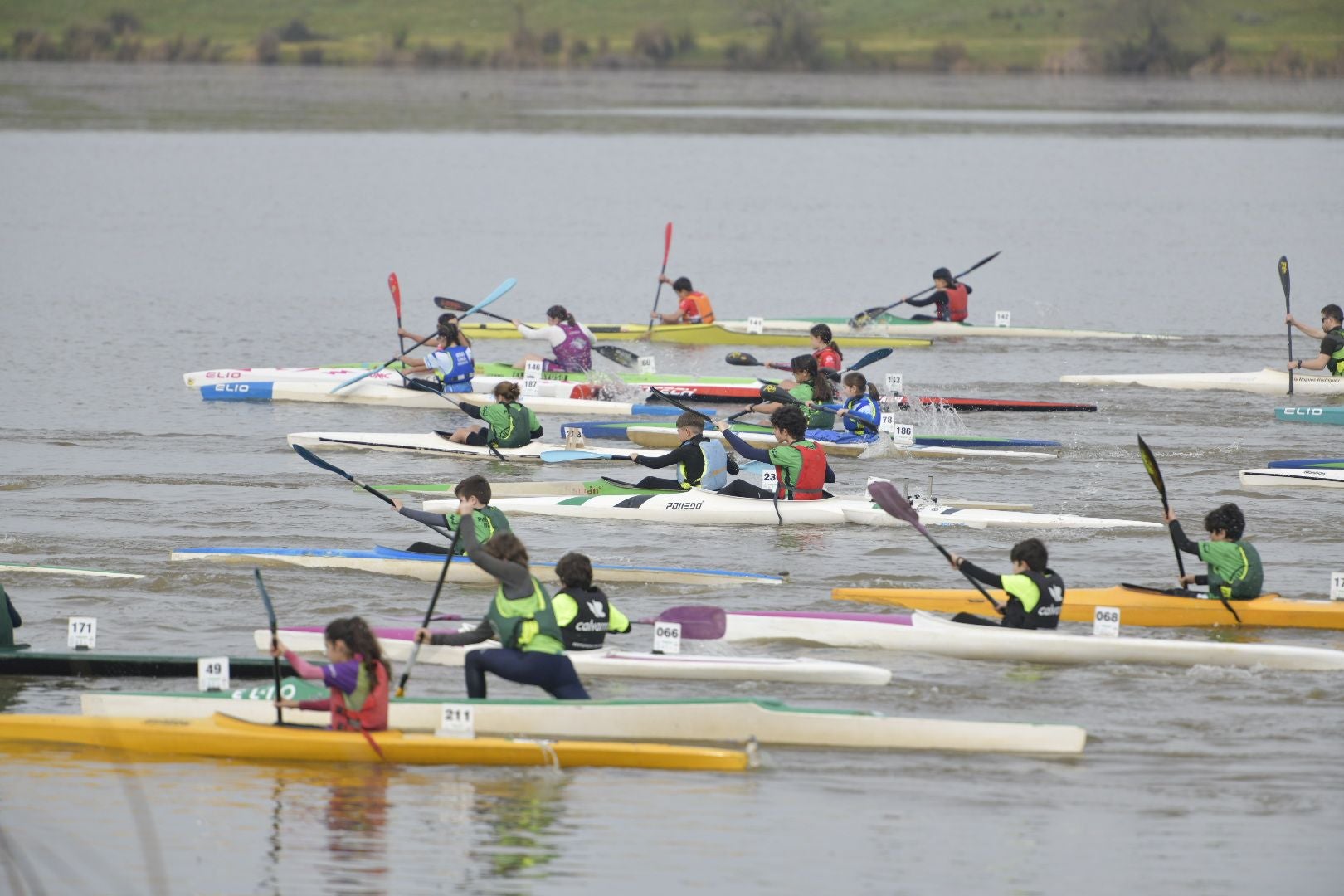 Fotos | La primera regata de piragüismo del circuito de los Judex de 2025 en el Guadiana