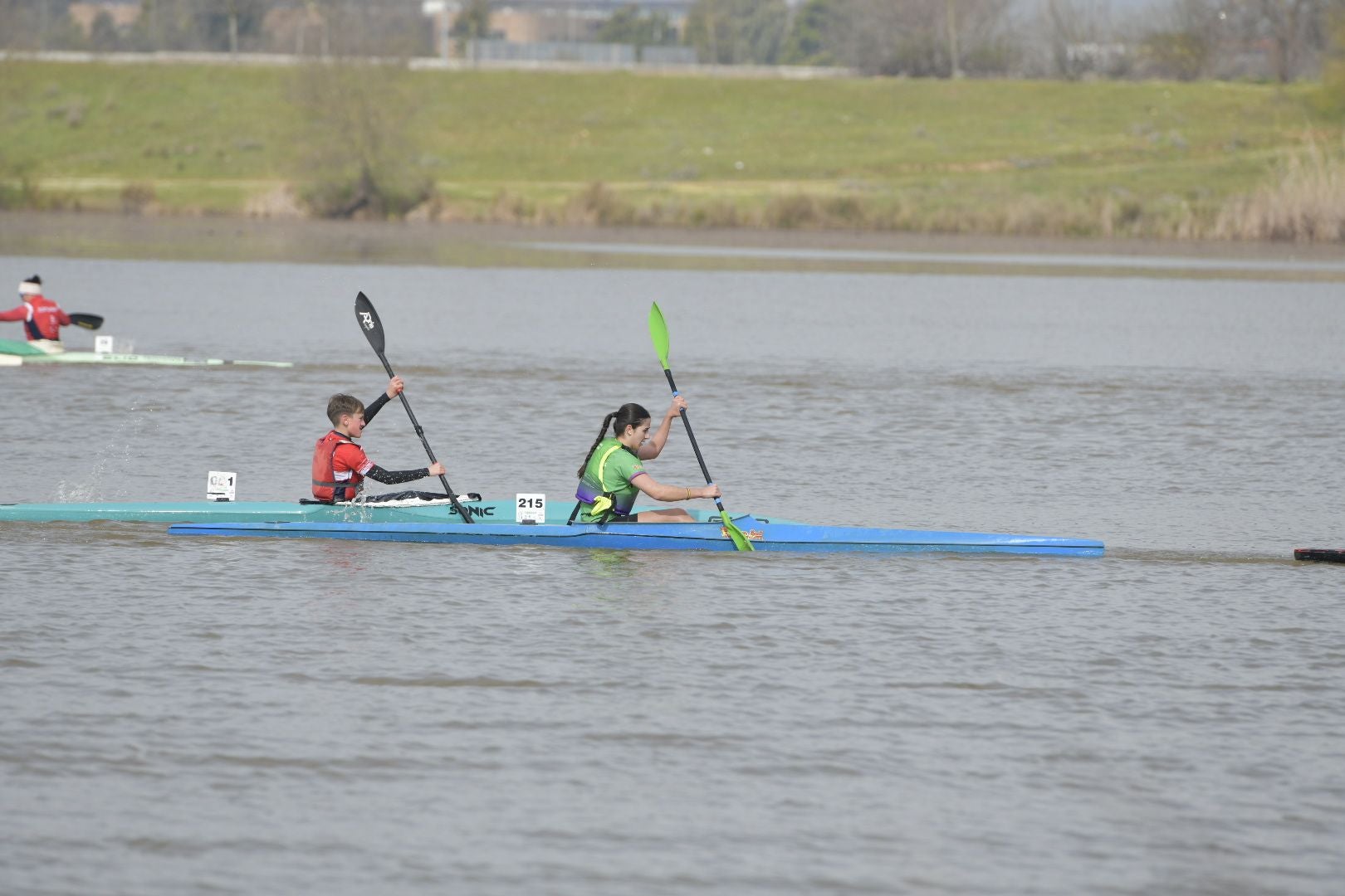 Fotos | La primera regata de piragüismo del circuito de los Judex de 2025 en el Guadiana