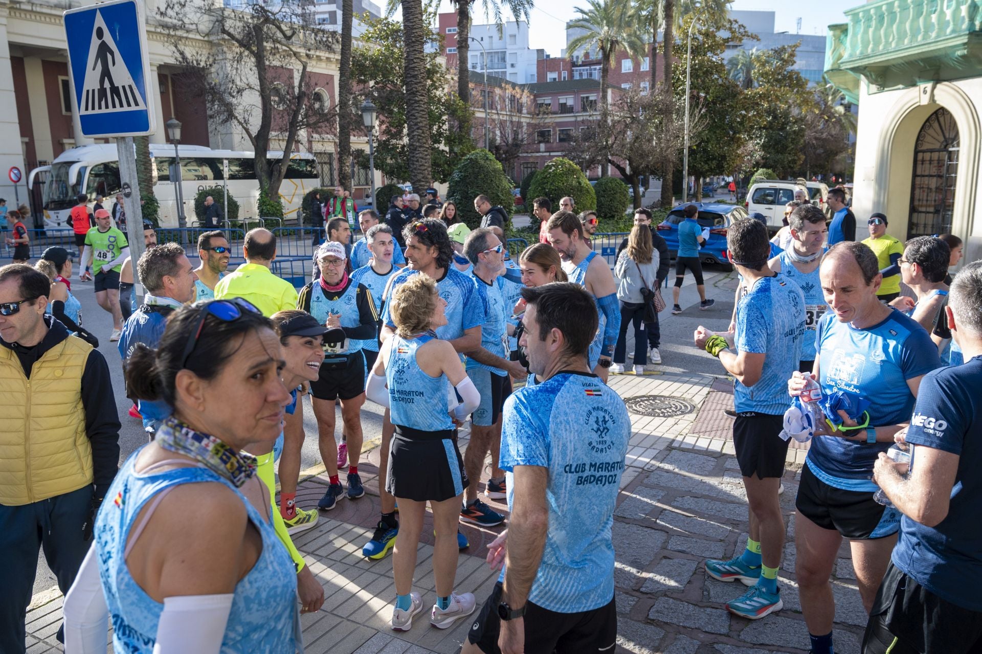 Carlos Gazapo y Raquel Cabaço se imponen en la media maratón Badajoz-Elvas