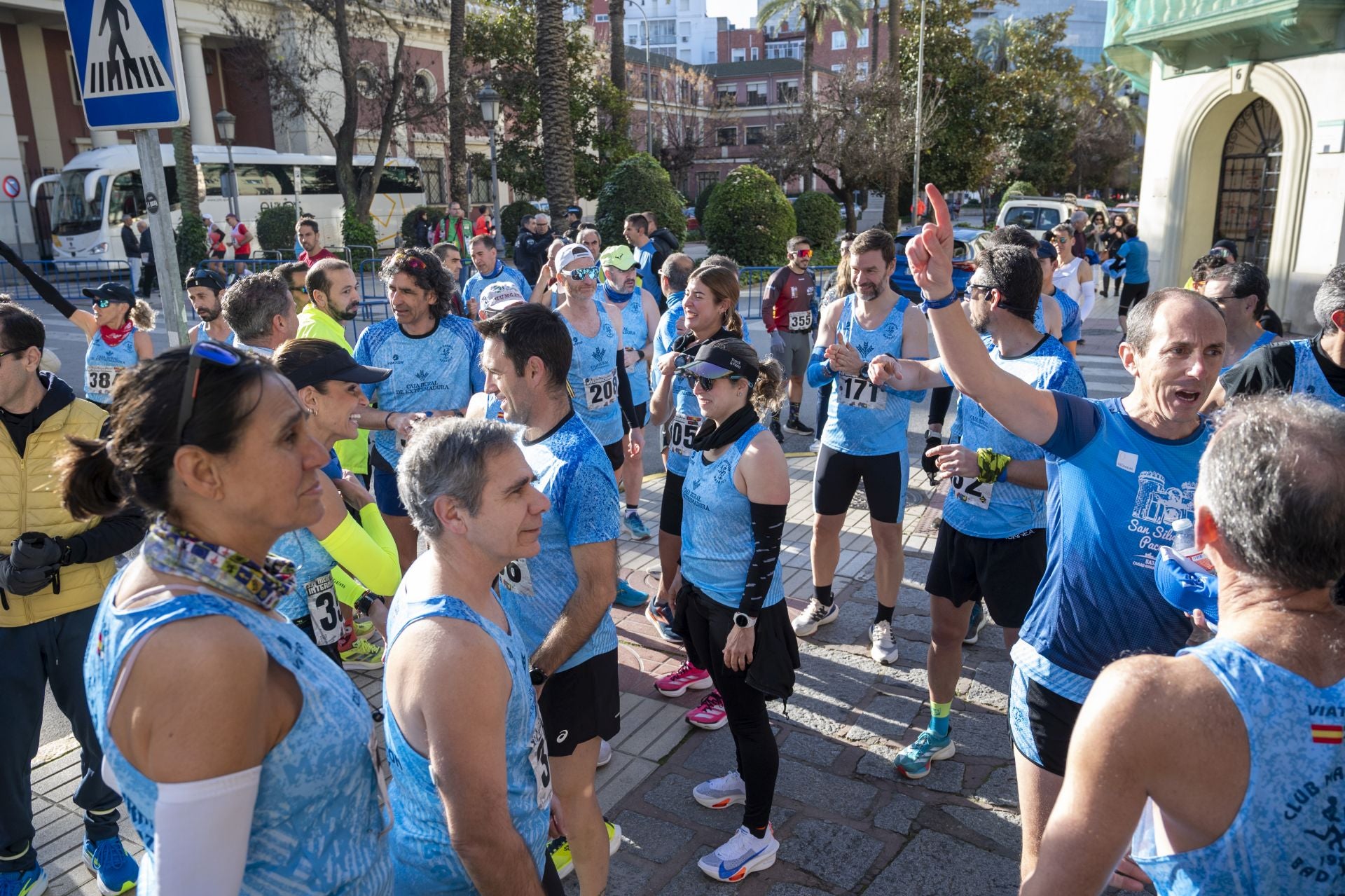 Carlos Gazapo y Raquel Cabaço se imponen en la media maratón Badajoz-Elvas