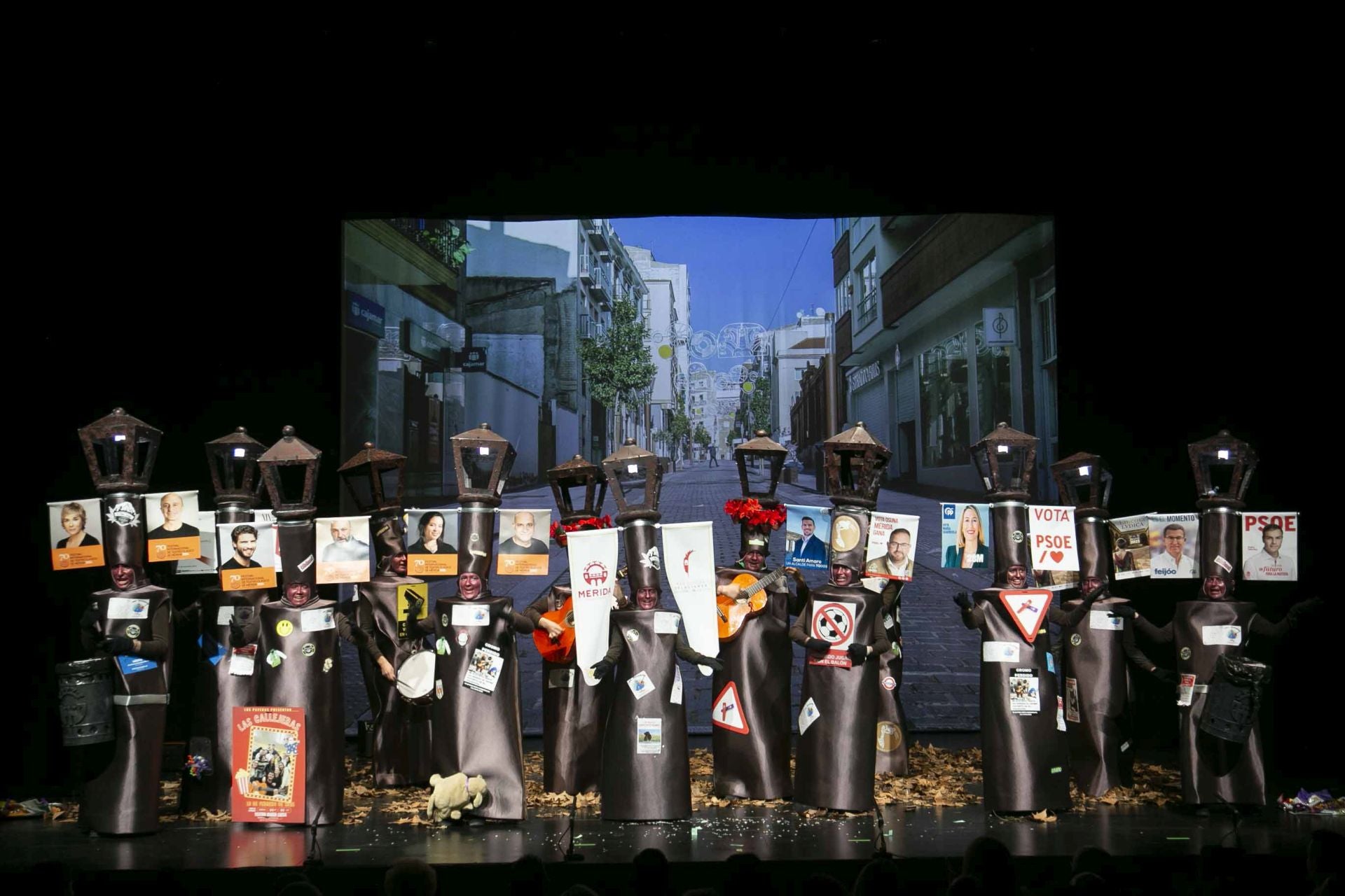 Actuación de Los paveras