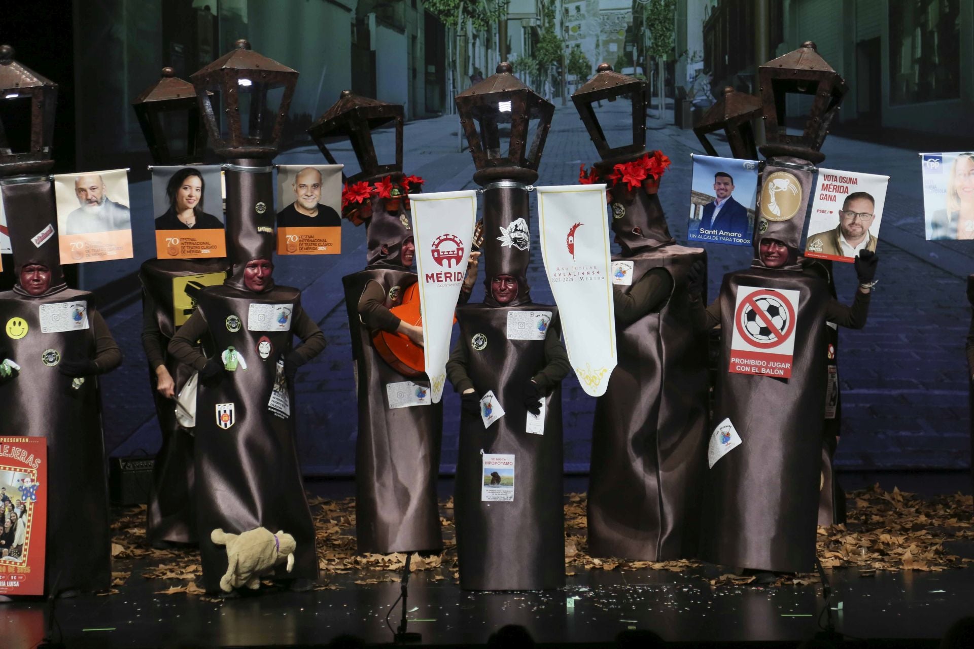 Actuación de Los paveras